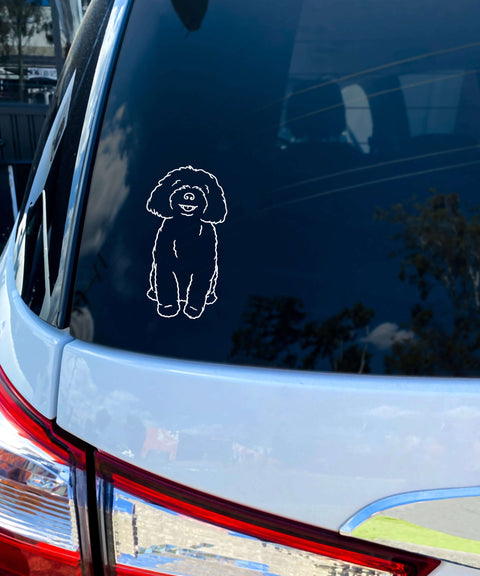 Moodle Bumper Sticker - The Dog Mum