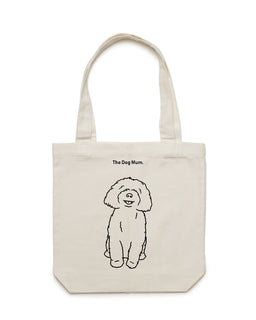 Moodle: Luxe Tote Bag - The Dog Mum