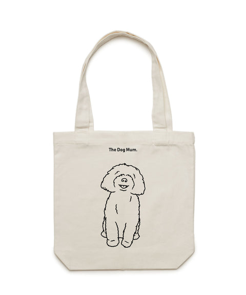 Moodle: Luxe Tote Bag - The Dog Mum