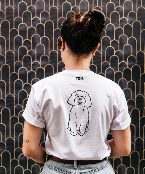 Moodle Mum Illustration: Unisex T-Shirt - The Dog Mum