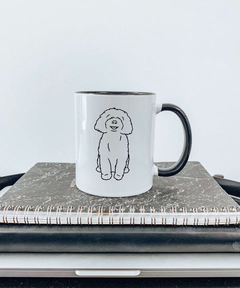Moodle Illustration Mug - The Dog Mum