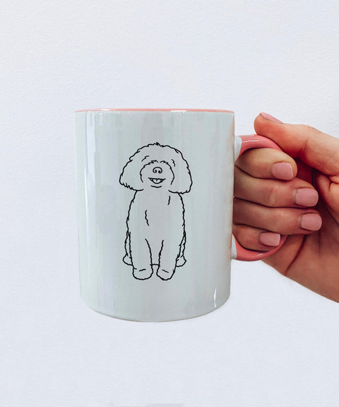 Moodle Illustration Mug - The Dog Mum