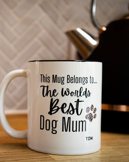 This Mug Belongs To The Worlds Best Dog Mum Mug