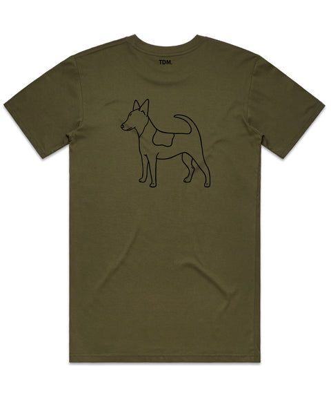 Fox Terrier (Smooth) Mum Illustration: Unisex T-Shirt - The Dog Mum