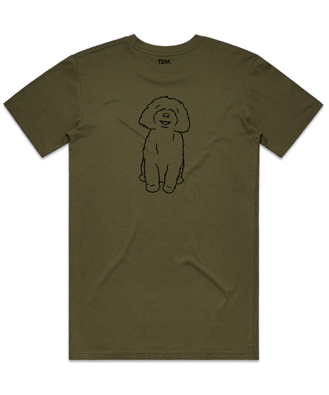 Moodle Mum Illustration: Unisex T-Shirt - The Dog Mum