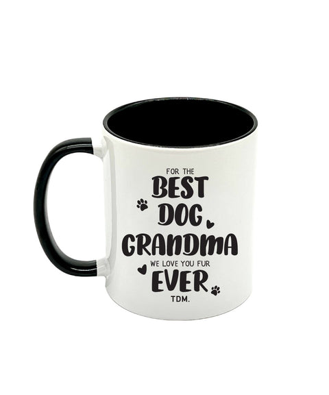 Best Dog Grandma/Nanna Ever [With Dog Names]: Mug - The Dog Mum