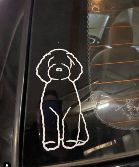 Cavoodle Bumper Sticker - The Dog Mum