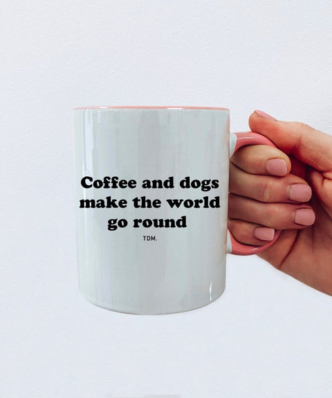 Coffee & Dogs Mug - The Dog Mum