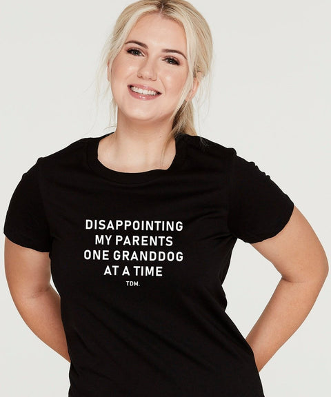 Disappointing My Parents Classic T-Shirt - The Dog Mum