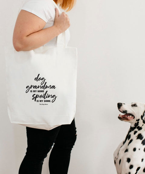 Dog Grandma Is My Name Luxe Tote Bag - The Dog Mum