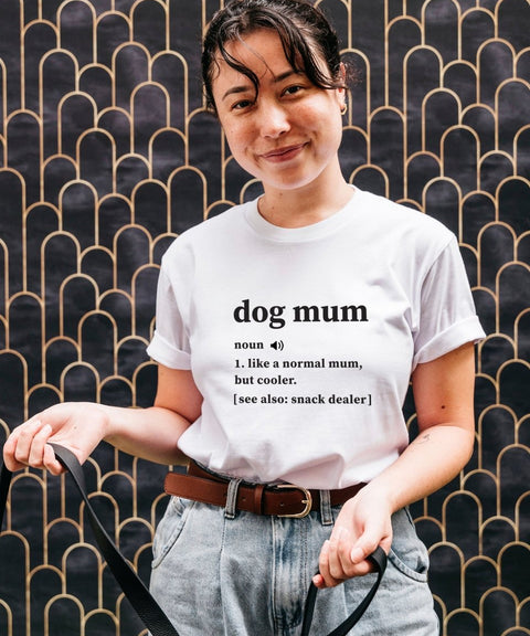 Dog Mum Definition Unisex T-Shirt - The Dog Mum