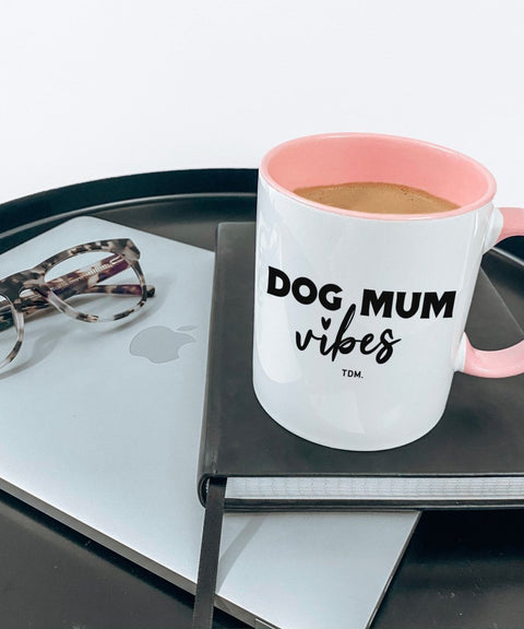 Dog Mum Vibes Mug - The Dog Mum