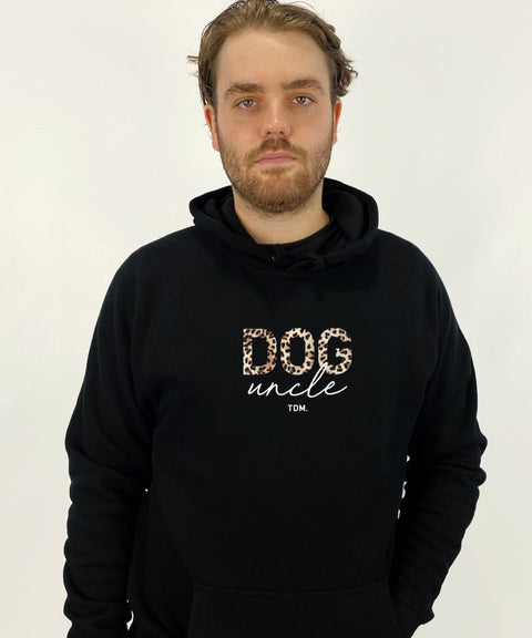 Dog Uncle: Leopard Hoodie - The Dog Mum