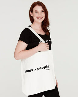 Dogs Over People Luxe Tote Bag - The Dog Mum