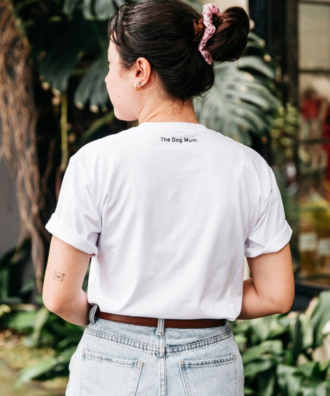 [Dog Name & Dog Name]'s Dog Mum Unisex T-Shirt - The Dog Mum