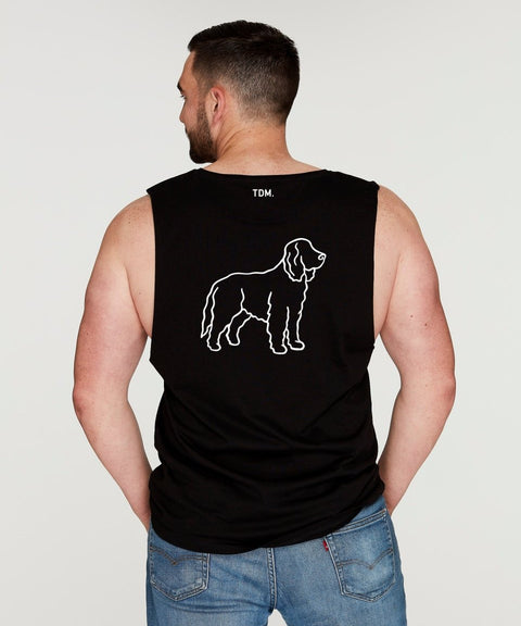 English Springer Spaniel Dad Illustration: Tank - The Dog Mum