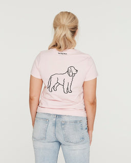 English Springer Spaniel Mum Illustration: Classic T-Shirt - The Dog Mum