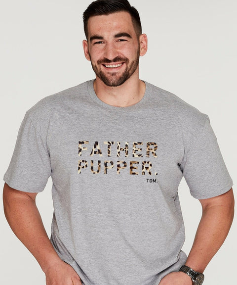 Fatherpupper: Leopard T-Shirt - The Dog Mum