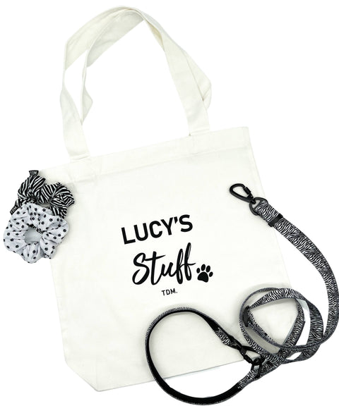 [Dog Name]'s Stuff: Luxe Tote Bag - The Dog Mum