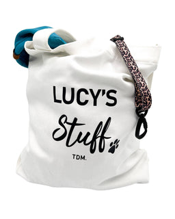 [Dog Name]'s Stuff: Luxe Tote Bag - The Dog Mum