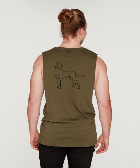 German Shorthaired Pointer Dad Illustration: Tank - The Dog Mum