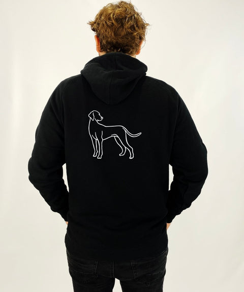German Shorthaired Pointer Dad Illustration: Unisex Hoodie - The Dog Mum