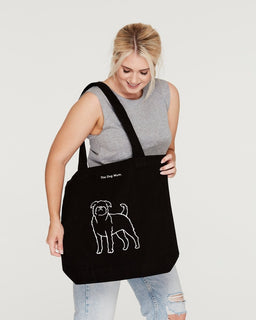 Griffon (Long Hair) Luxe Tote Bag - The Dog Mum