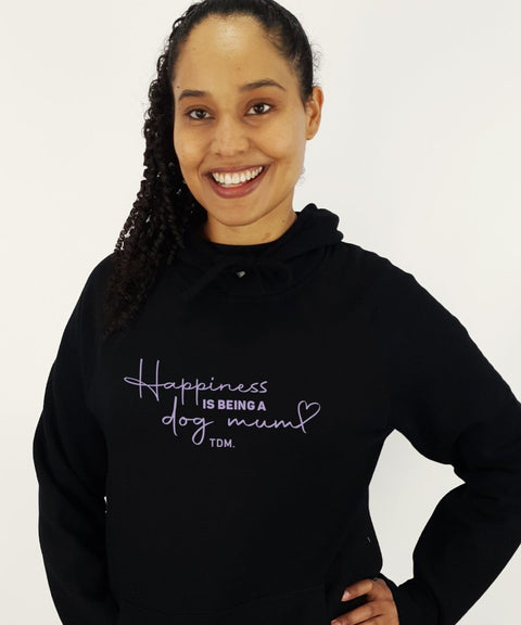 Happiness Is Being A Dog Mum: Unisex Hoodie - The Dog Mum