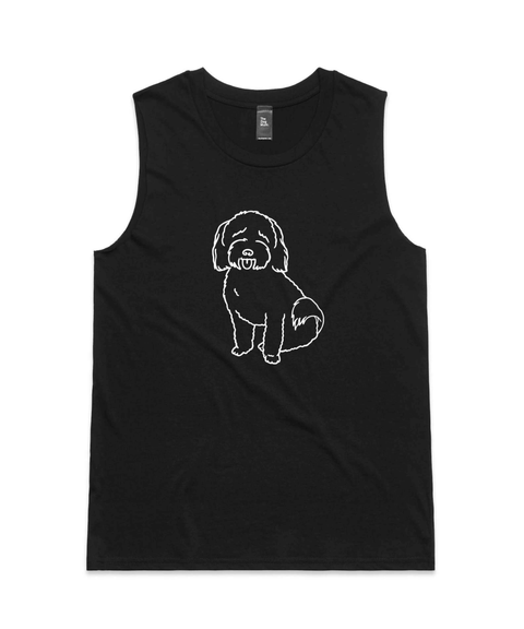 Havanese Mum Illustration: Tank - The Dog Mum