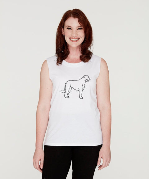 Irish Wolfhound Mum Illustration: Tank - The Dog Mum