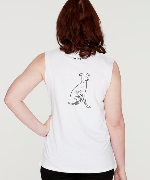 Italian Greyhound Mum Illustration: Tank - The Dog Mum