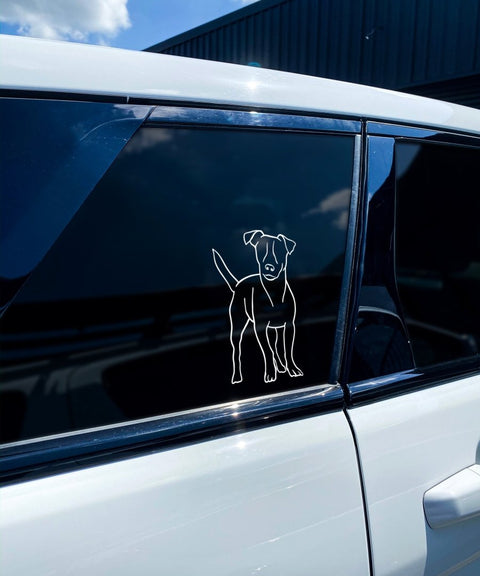 Jack Russell Bumper Sticker - The Dog Mum