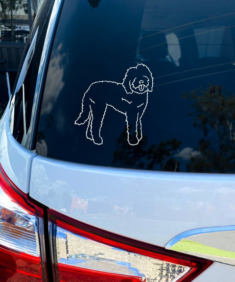 Labradoodle Bumper Sticker - The Dog Mum