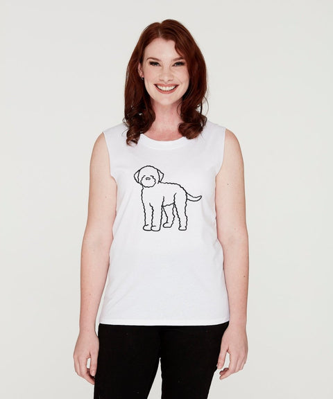 Lagotto Romagnolo Mum Illustration: Tank - The Dog Mum