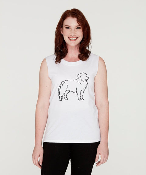 Maremma Sheepdog Mum Illustration: Tank - The Dog Mum