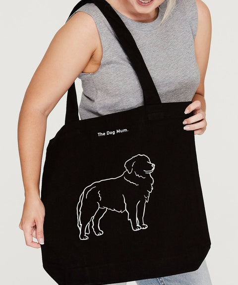 Maremma Sheepdog Mum Illustration: Luxe Tote Bag - The Dog Mum