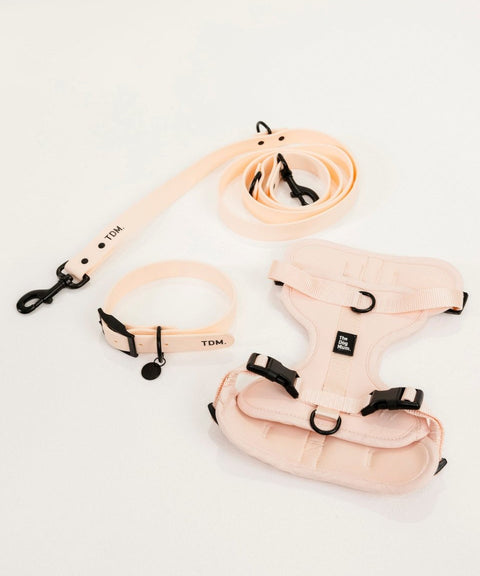 Multi-Function Adjustable Harness: Peach - Size XS + S - The Dog Mum