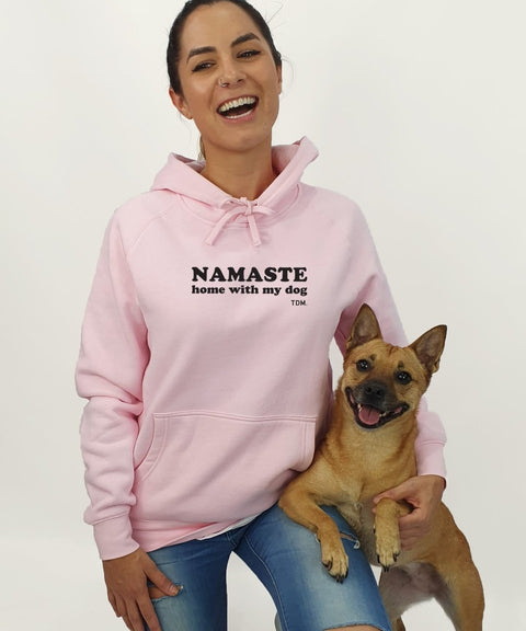 Namaste Home With My Dog/s Unisex Hoodie - The Dog Mum