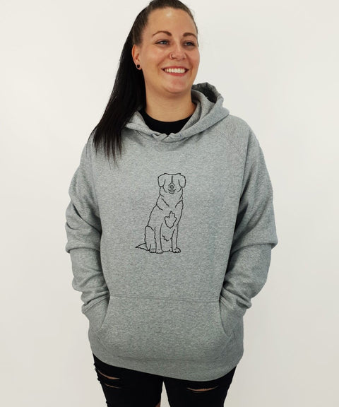 Nova Scotia Mum Illustration: Unisex Hoodie - The Dog Mum