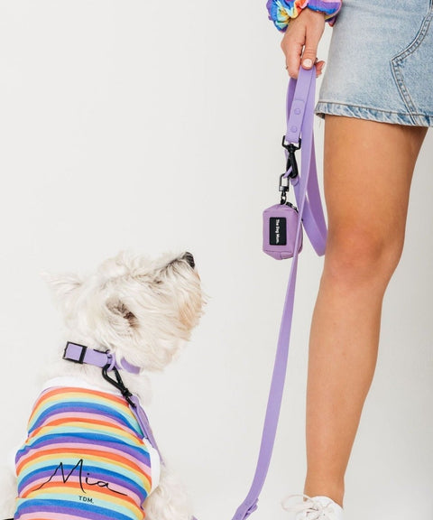 Poop Bag Holder: Miami Lilac - The Dog Mum