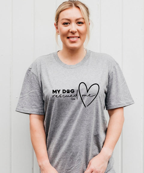 Rescue Dog Illustration: Unisex T-Shirt - The Dog Mum