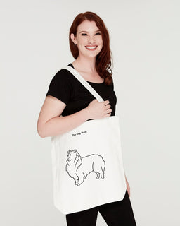 Rough Collie Luxe Tote Bag - The Dog Mum
