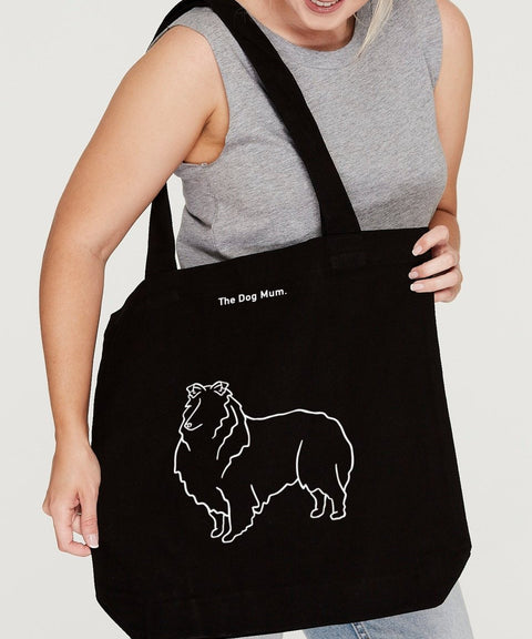Rough Collie Luxe Tote Bag - The Dog Mum