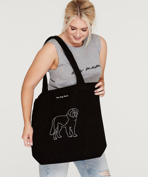 Saint Bernard Luxe Tote Bag - The Dog Mum