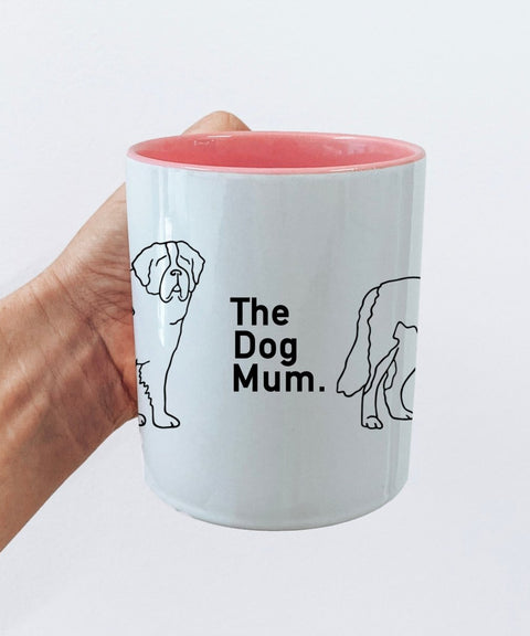 Saint Bernard Mug - The Dog Mum