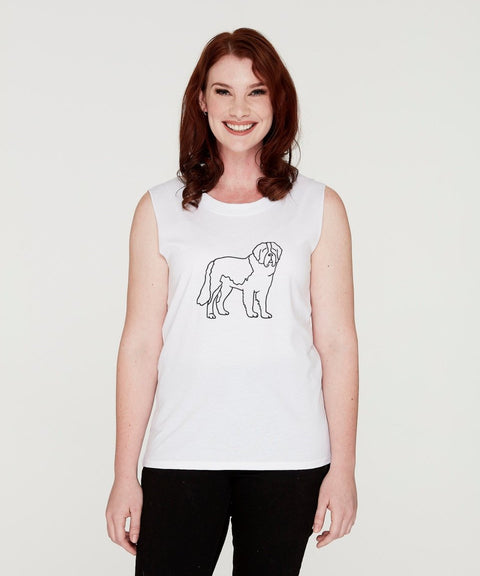 Saint Bernard Mum Illustration: Tank - The Dog Mum