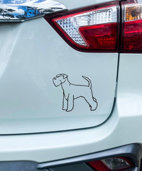 Schnauzer Bumper Sticker - The Dog Mum