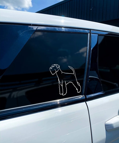 Schnauzer Bumper Sticker - The Dog Mum