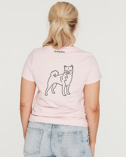 Shiba Inu Mum Illustration: Classic T-Shirt - The Dog Mum