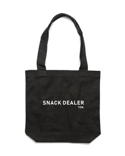 Snack Dealer (Block) Luxe Tote Bag - The Dog Mum